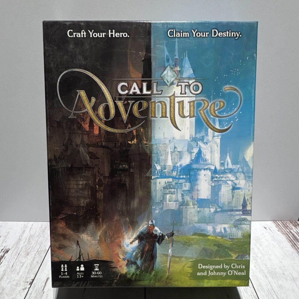 Brotherwise Games Call to Adventure Fantasy Board Game 1-4P Ages 13+ 2019 Award